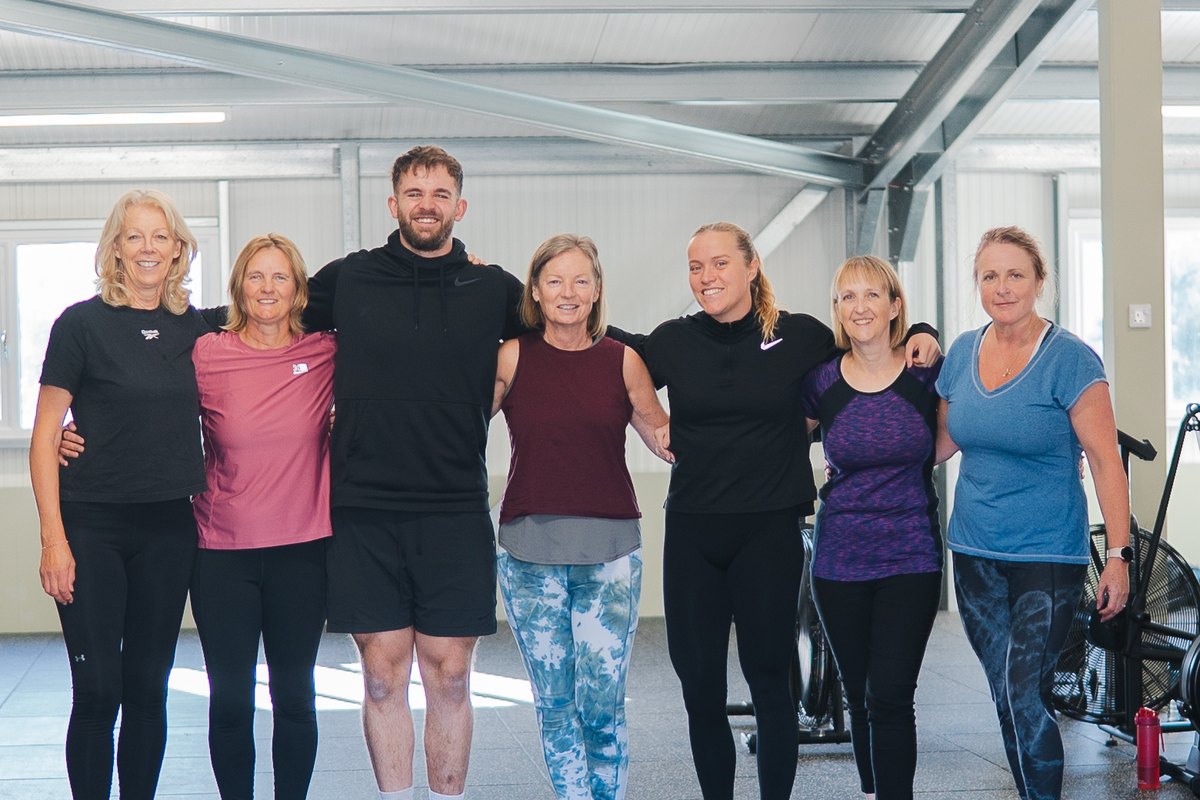 Members and coaches together after a session