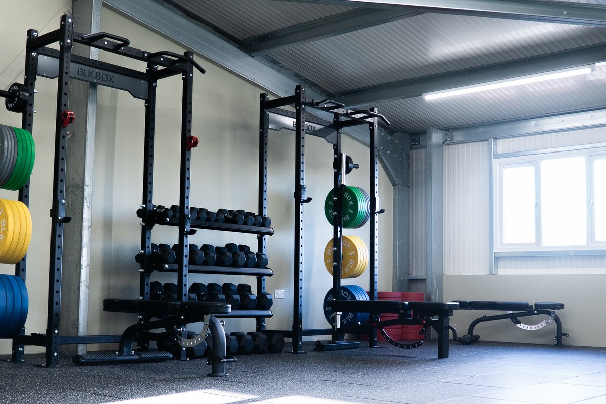 Racks and benches, all of it coached.