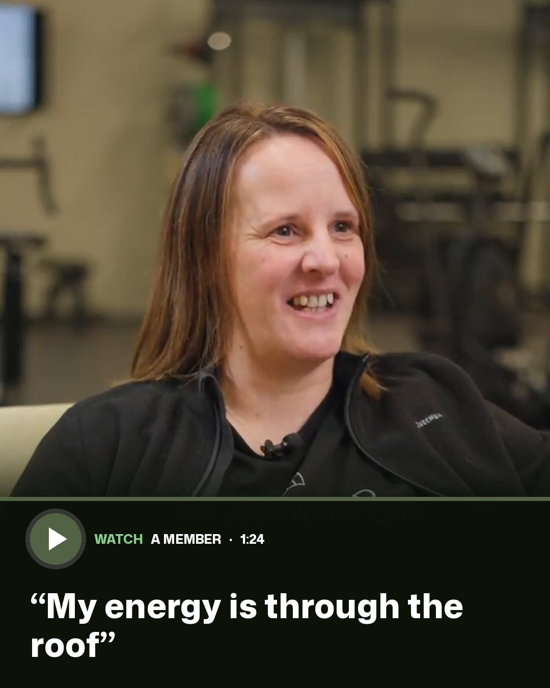 A member: My energy is through the roof