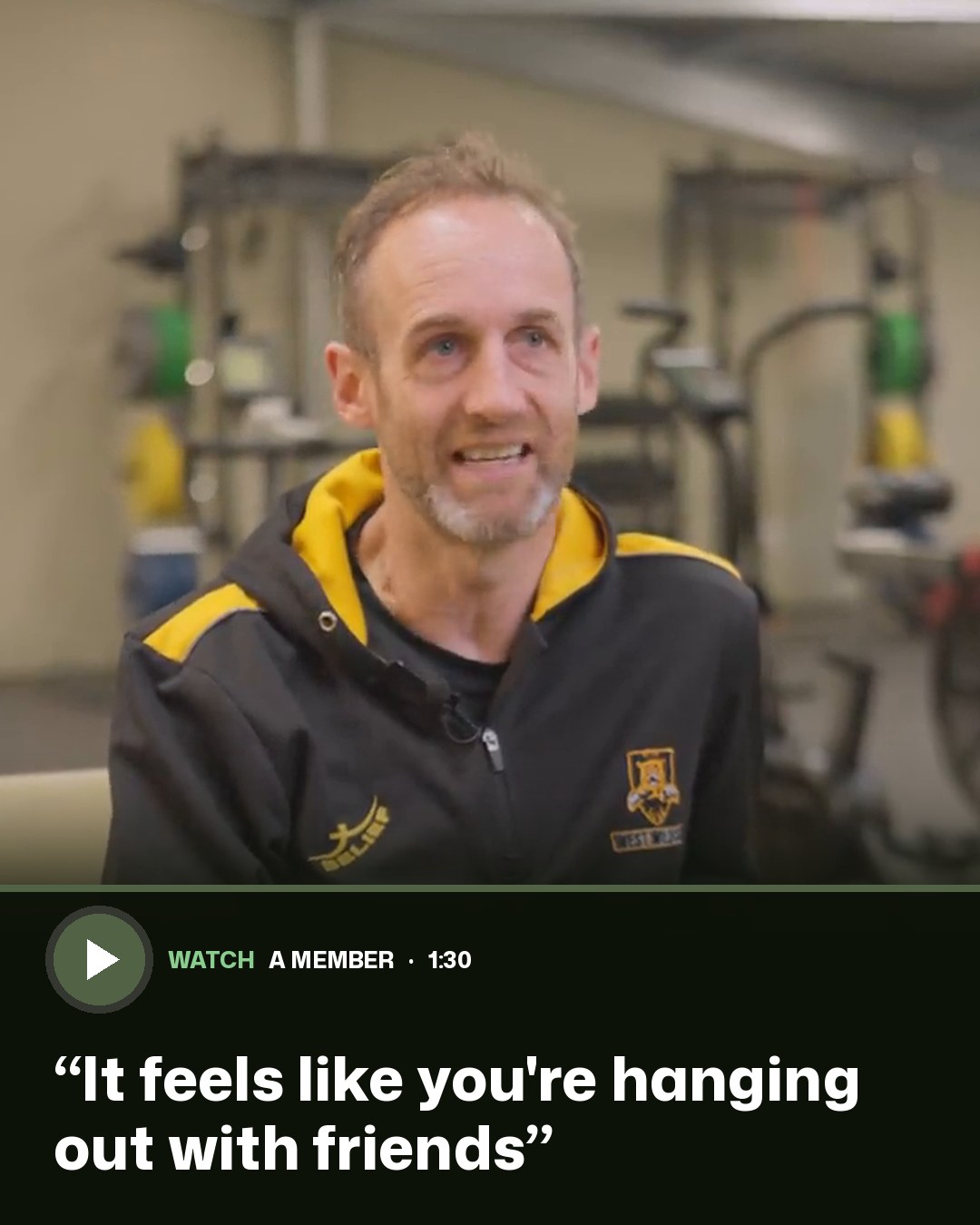 A member: It feels like you're hanging out with friends